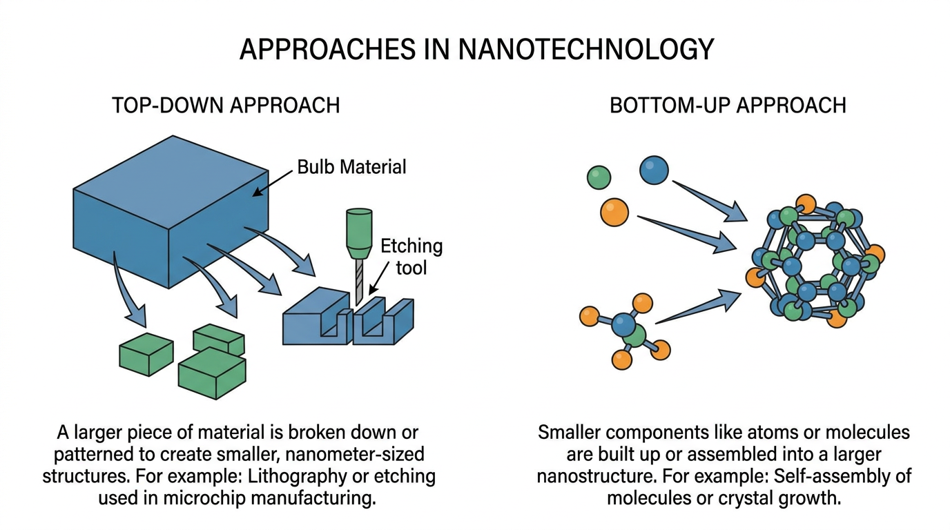 Top-down vs Bottom-up diagram