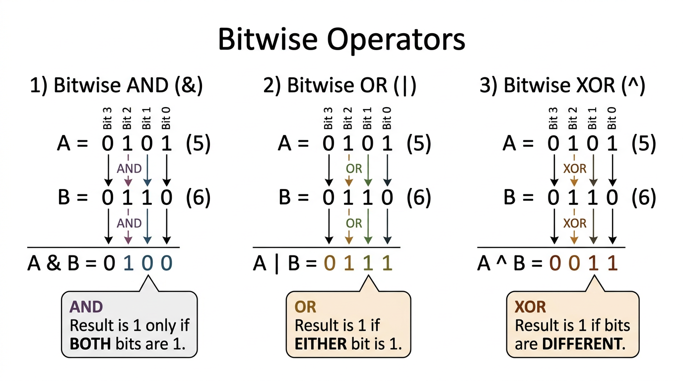 Bitwise Operators Visualization